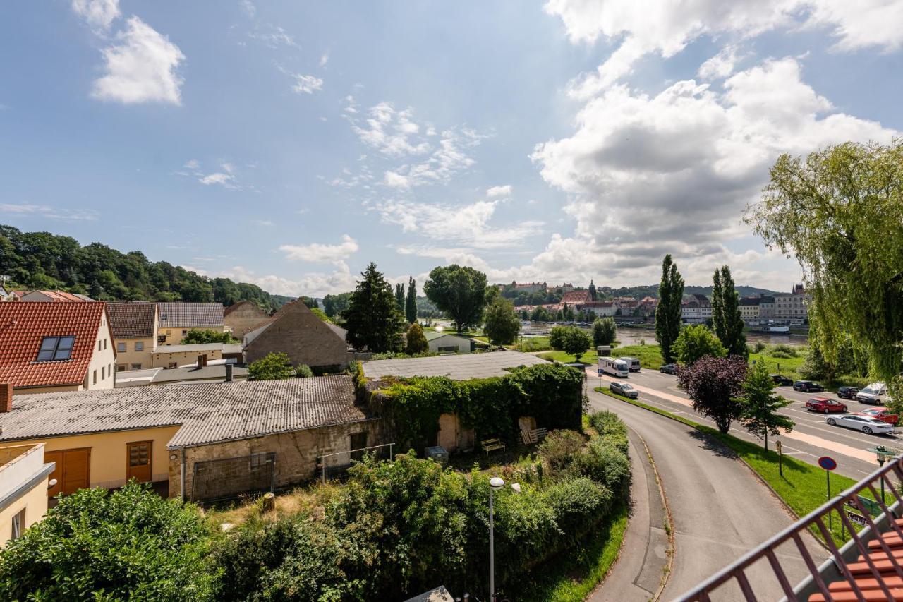 Elbpension & Ferienwohnung Saechsische Schweiz 피르나 외부 사진
