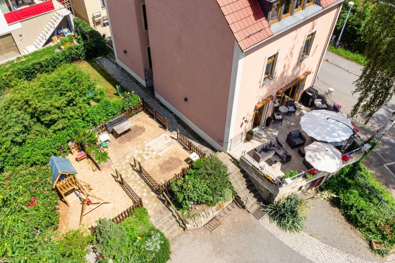 Elbpension & Ferienwohnung Saechsische Schweiz 피르나 외부 사진